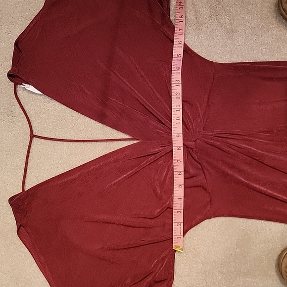 ASTR the label rust colored backless maxi dress - Picture 6 of 12